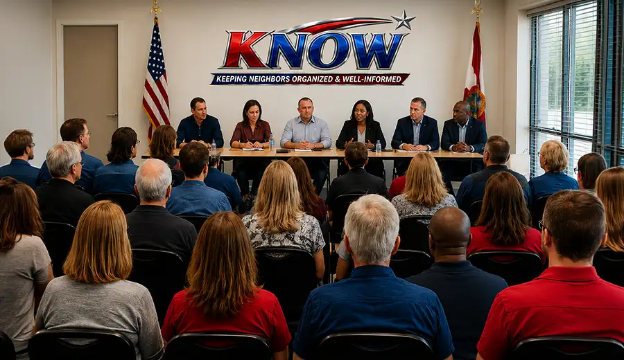 Community meeting
